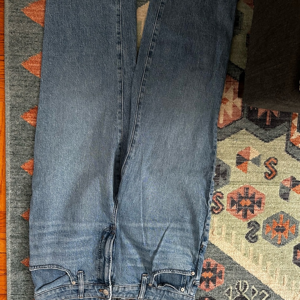 Madewell the curvy perfect vintage straight jean 32p